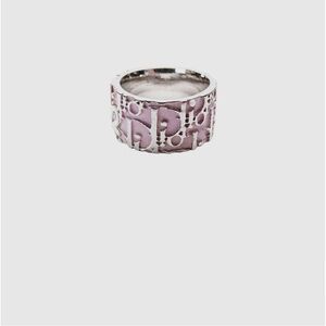 CHRISTIAN DIOR 2000S TROTTER PINK RING